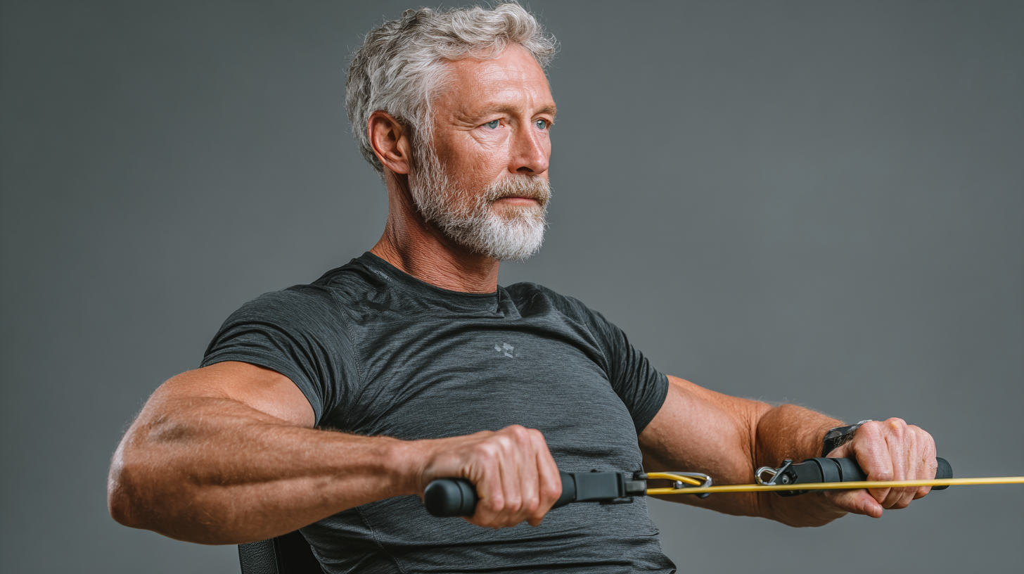 Щаслива група людей 50+ після тренування, демонструючи активний спосіб життя